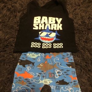 Baby shark infant set